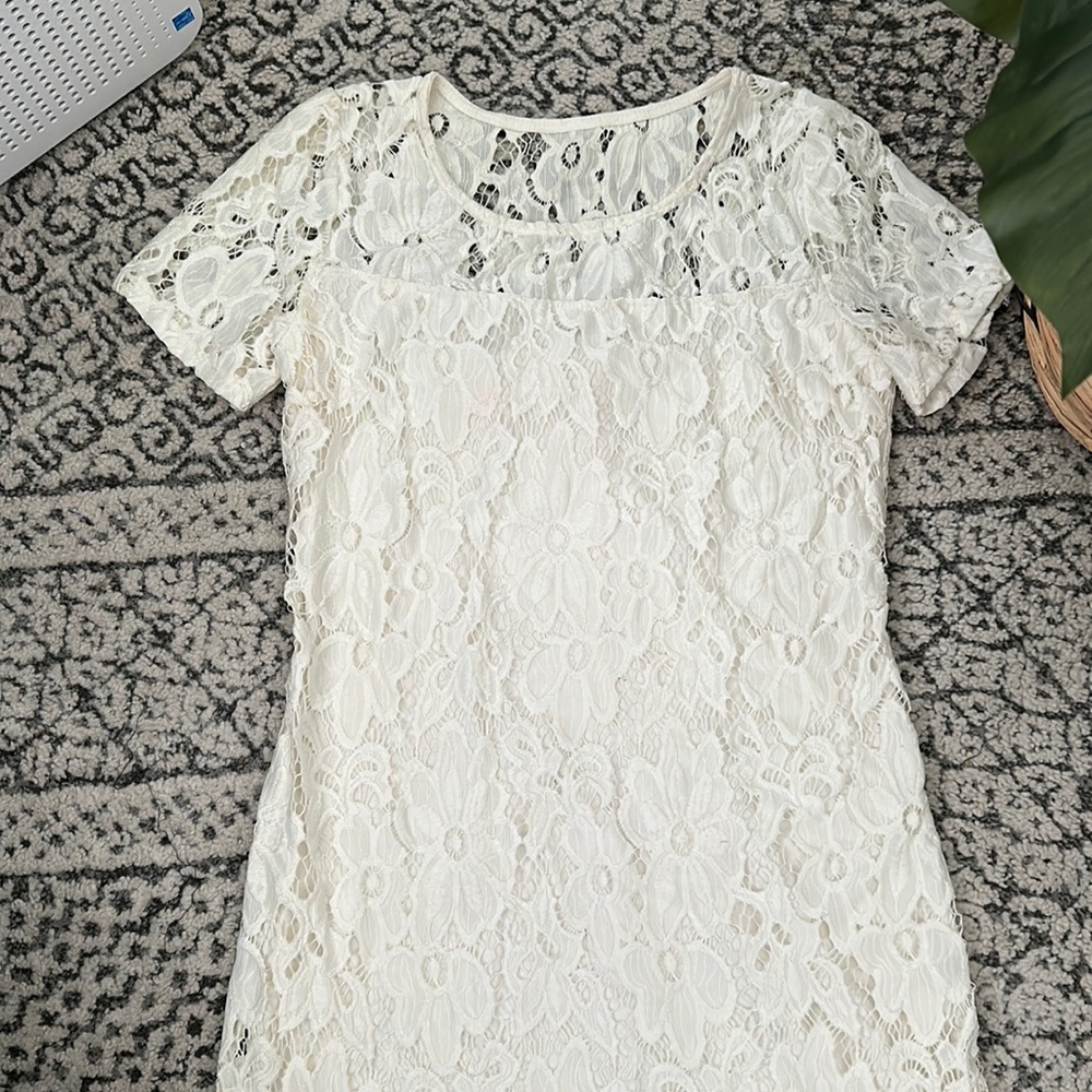 White dress